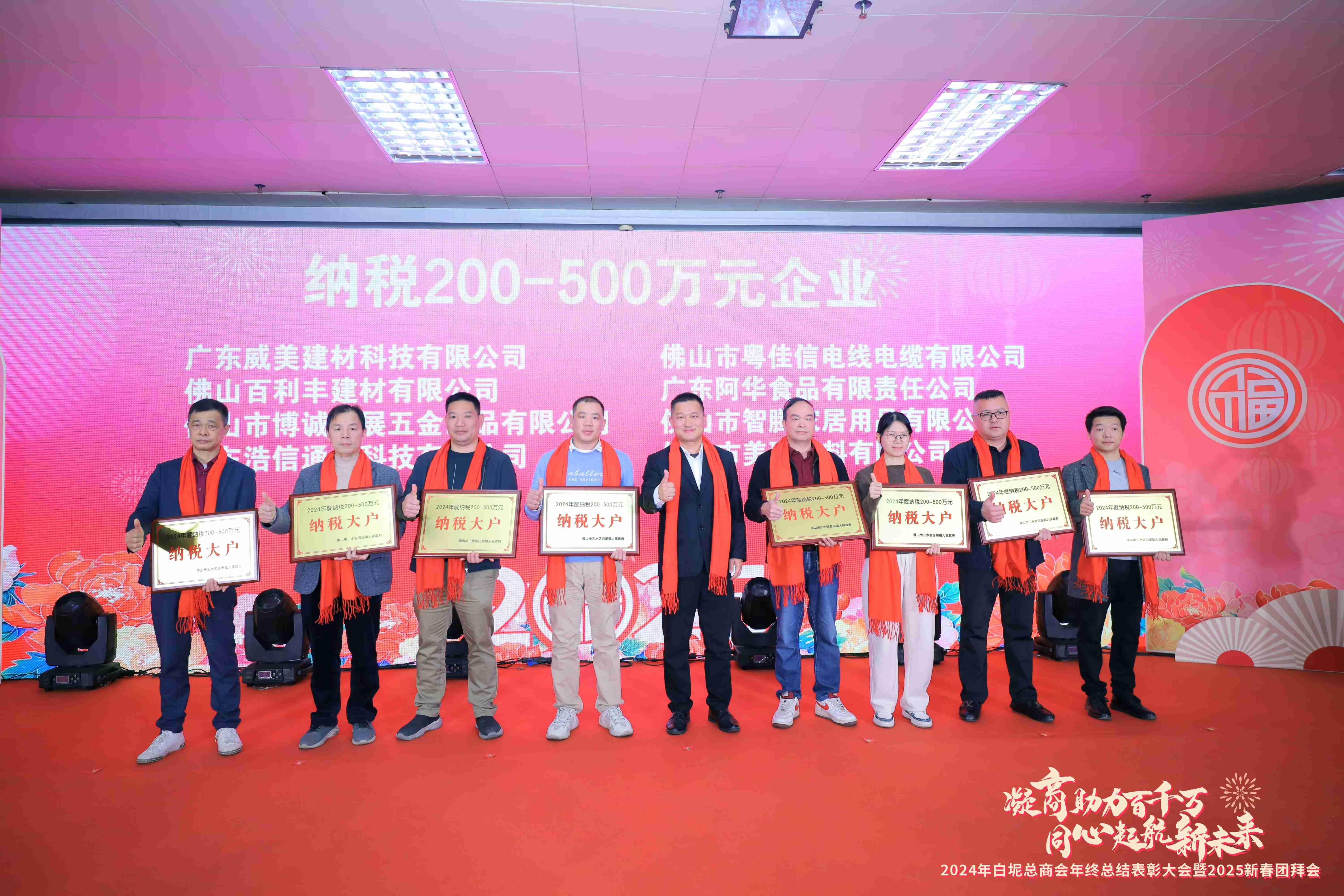 粵佳信電線電纜公司榮獲2024年度“納稅大戶”稱(chēng)號(hào)，助力地方經(jīng)濟(jì)發(fā)展！